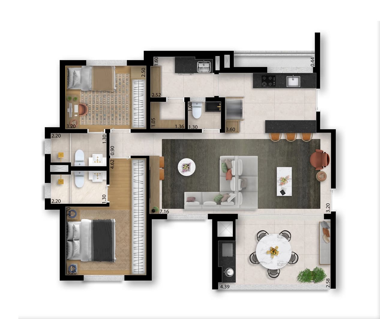 Planta 4 — Cabral 170