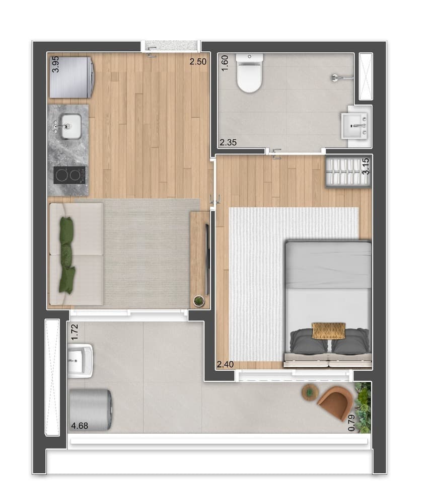 Planta 2 — The Collection PUC - Residencial