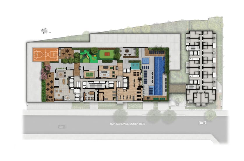 Planta 1 — Landmark Tatuapé by Diálogo - Residencial