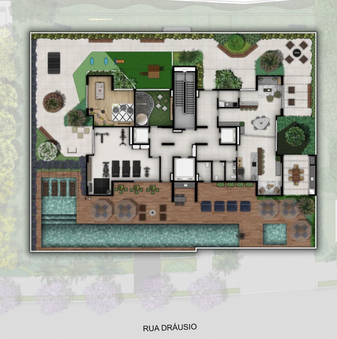 Planta 1 — Verdi Butantã