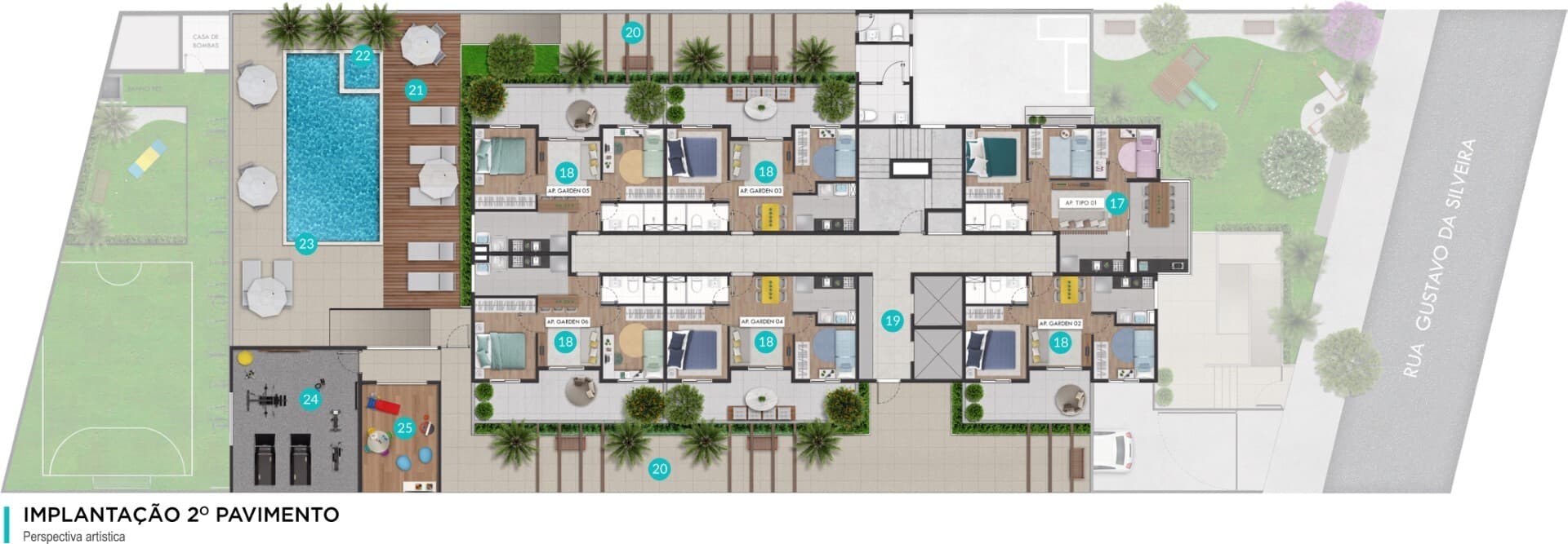 Planta 1 — Brise Mascote