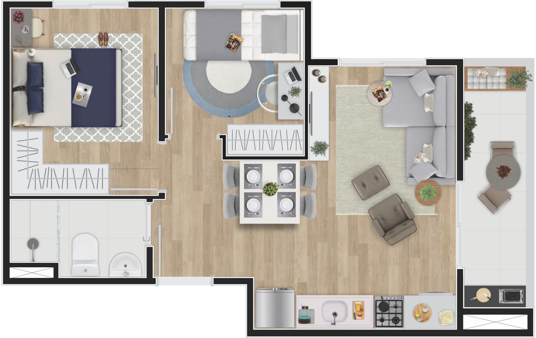 Planta 5 — Unique Butantã