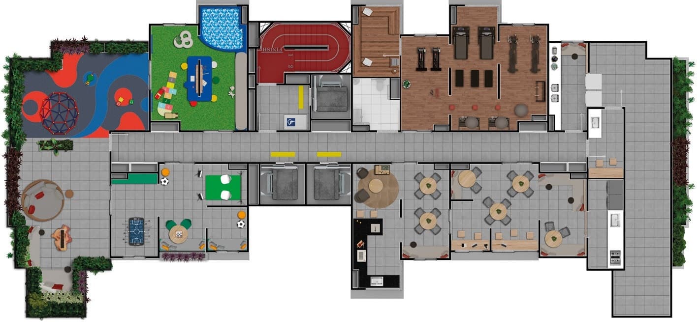 Planta 1 — Yees Tatuapé