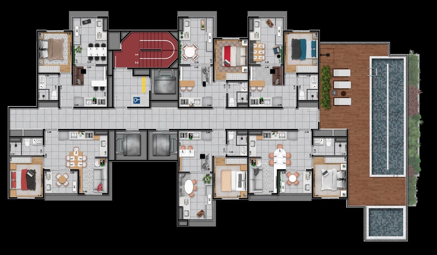 Planta 2 — Yees Tatuapé