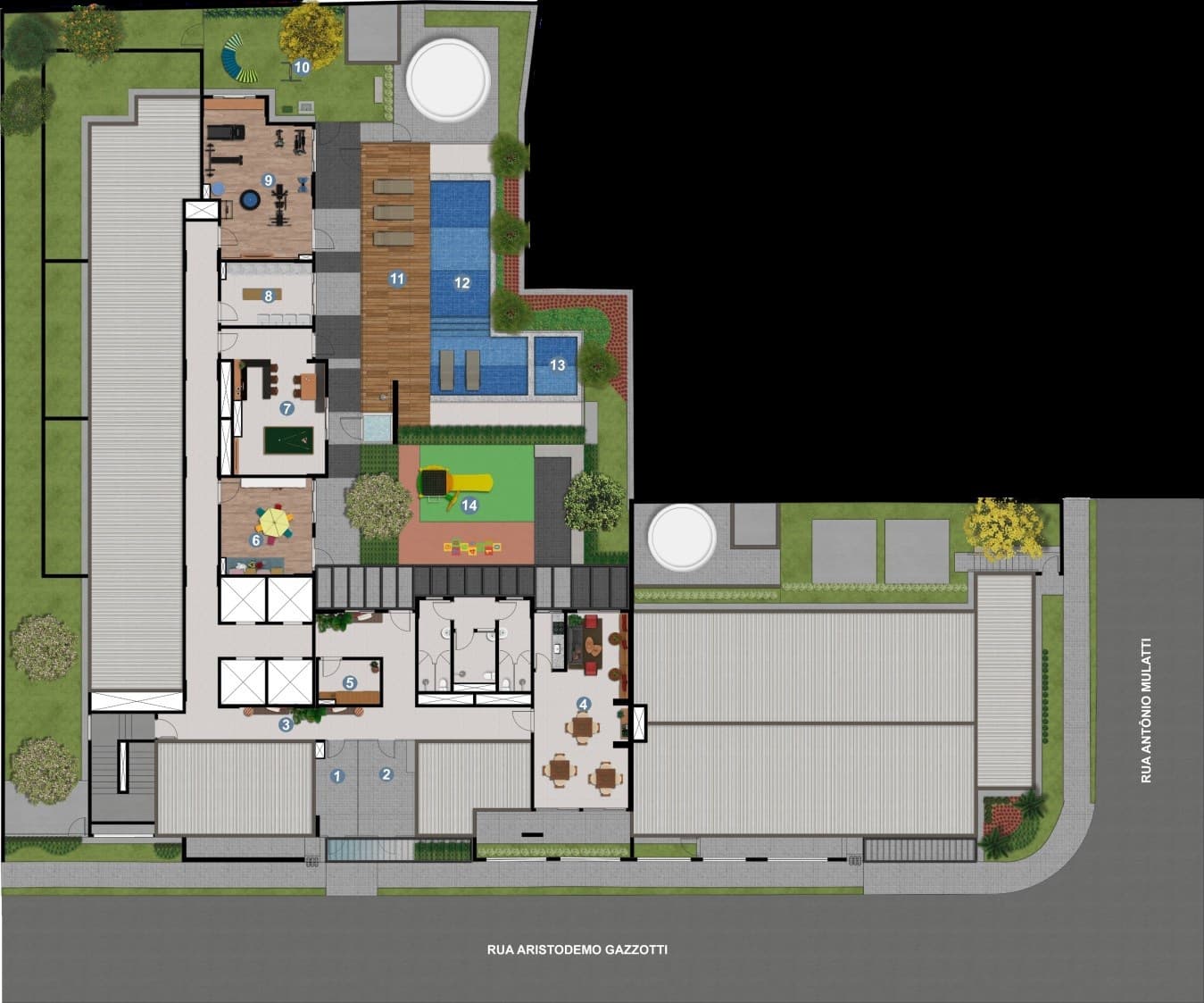 Planta 1 — Lift Vila das Belezas - NR