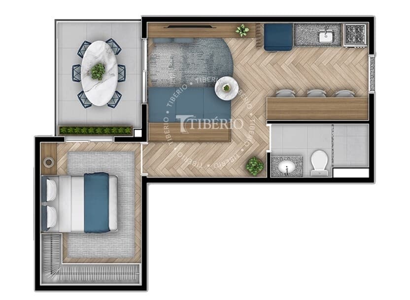Planta 4 — Blend Saúde - Residencial
