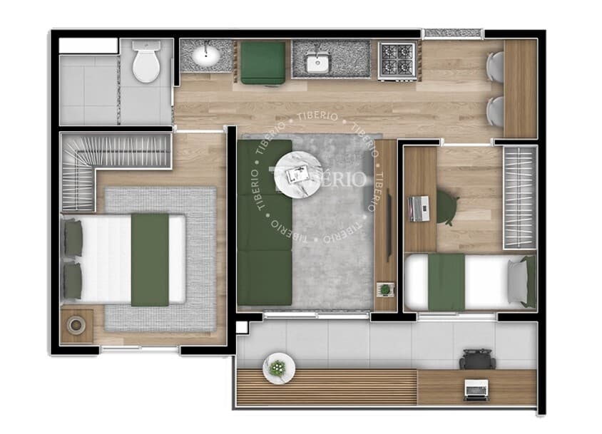 Planta 5 — Blend Saúde - Residencial