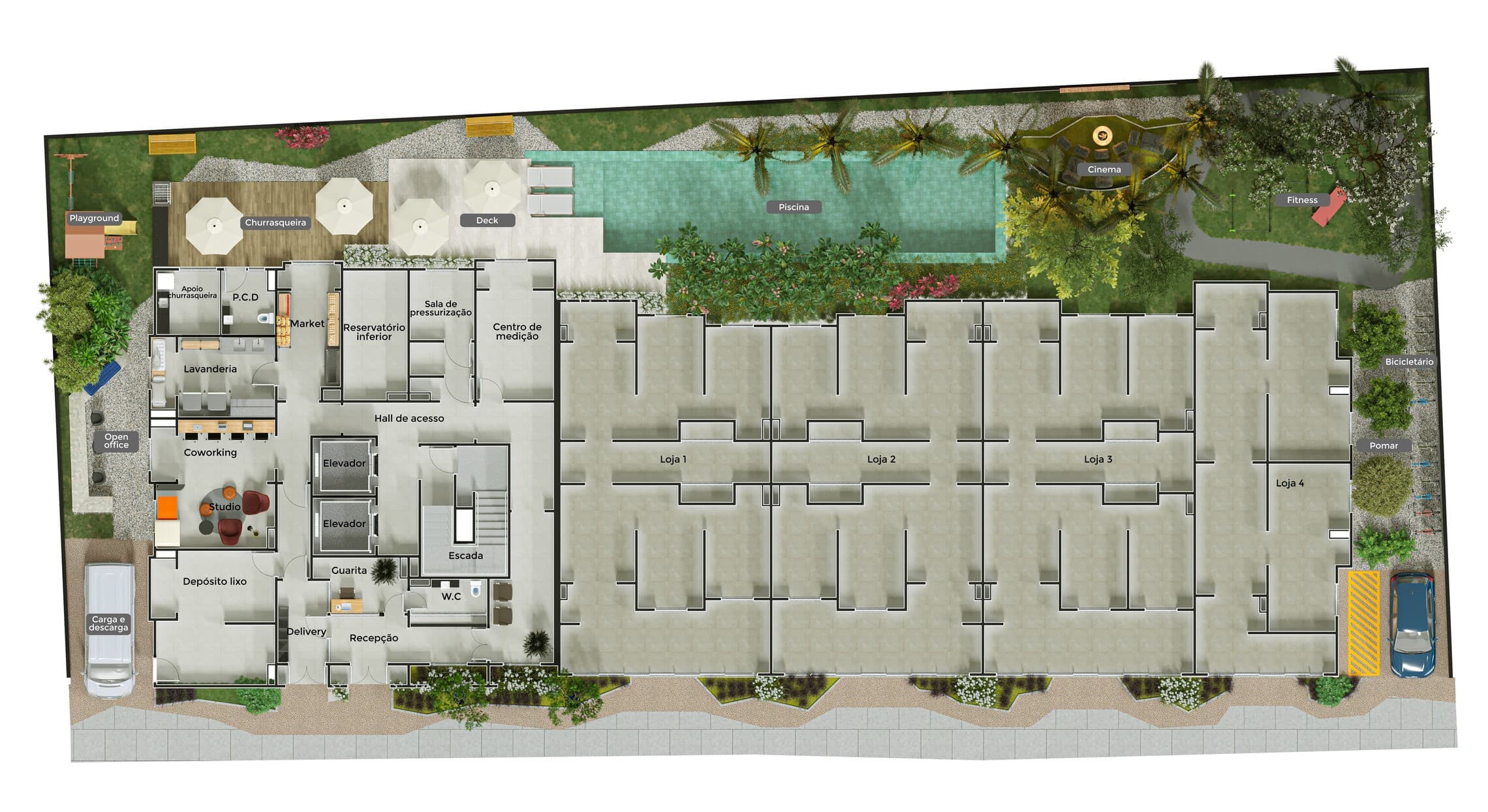 Planta 2 — Lumy Brick - Residencial