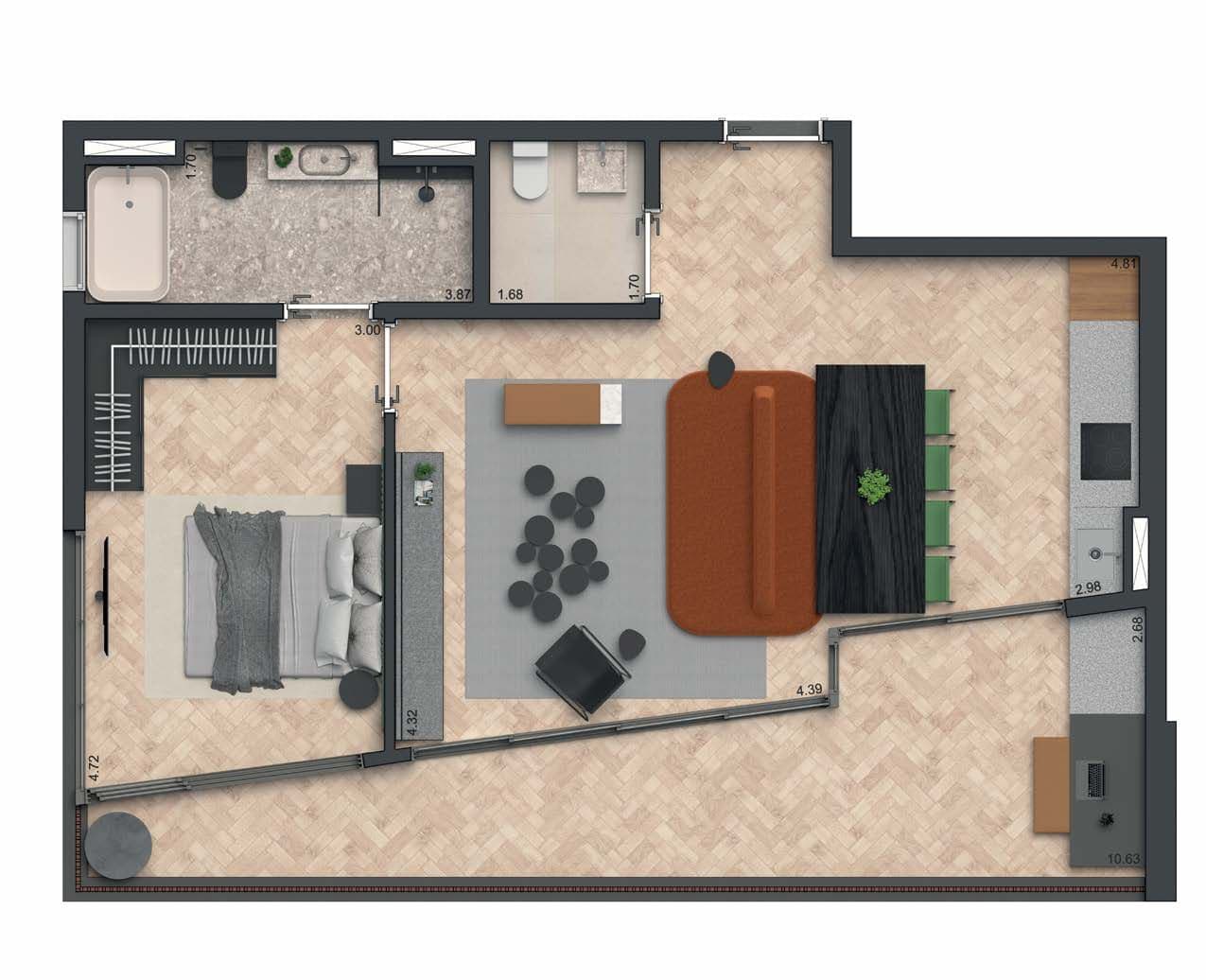 Planta 2 — Prado Paulista - Residencial
