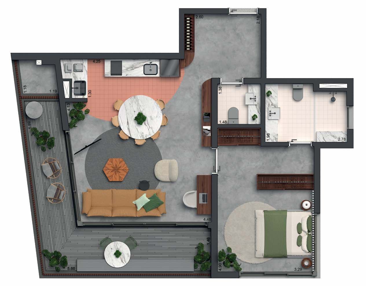 Planta 5 — Prado Paulista - Residencial