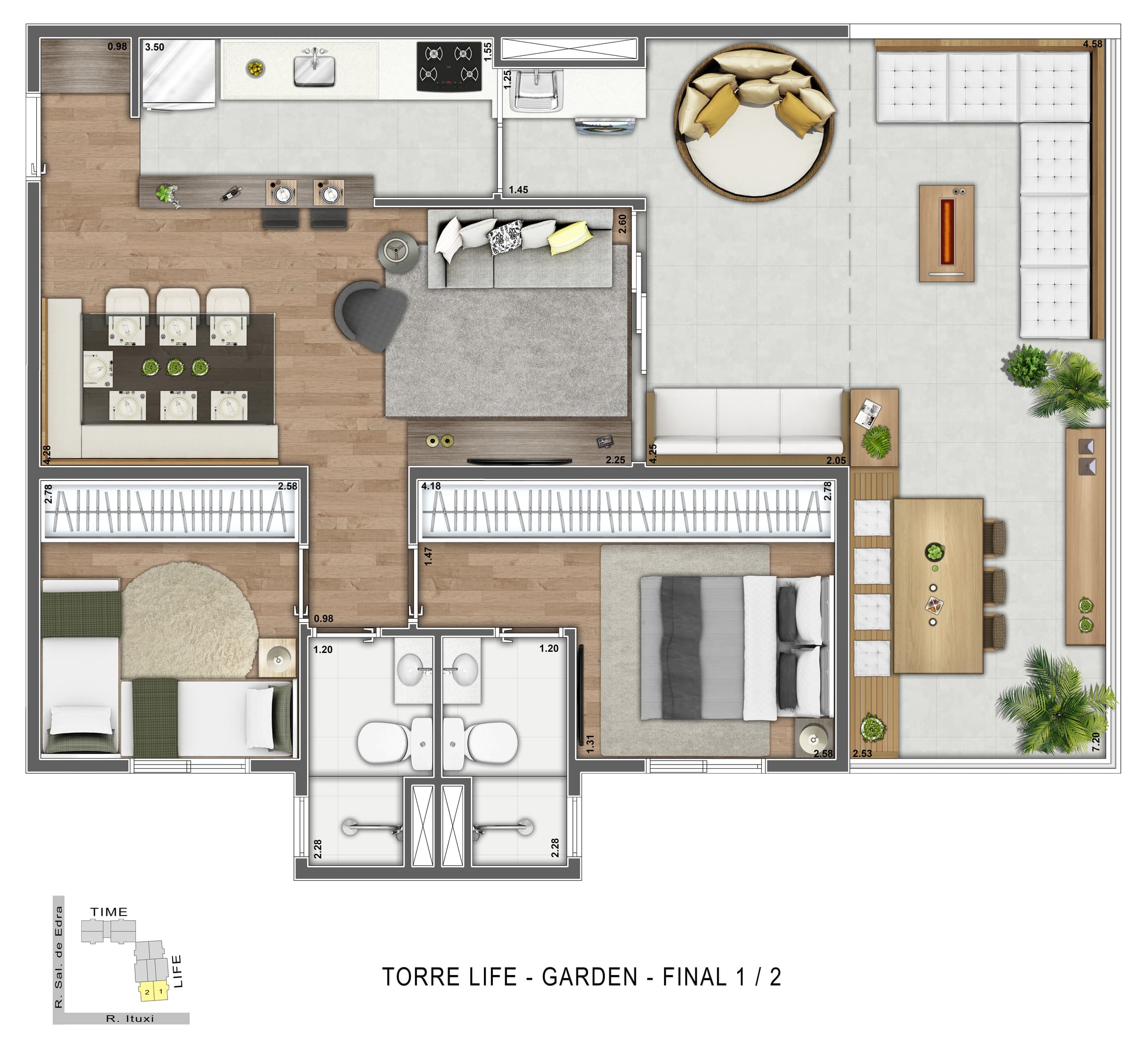 Planta 5 — Heaven Design - Residencial