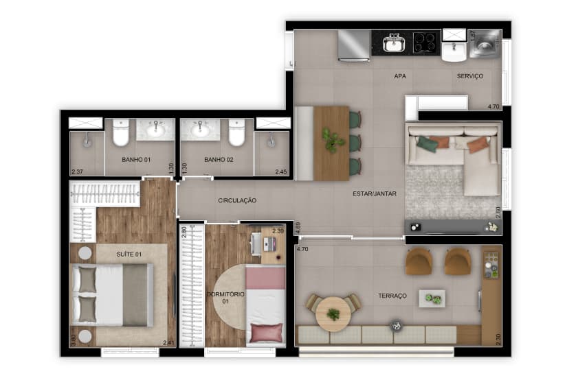 Planta 6 — Madre 914 Mooca - Residencial