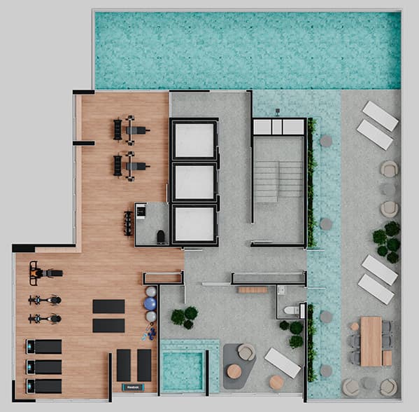 Planta 3 — Up Vila Sônia - Residencial