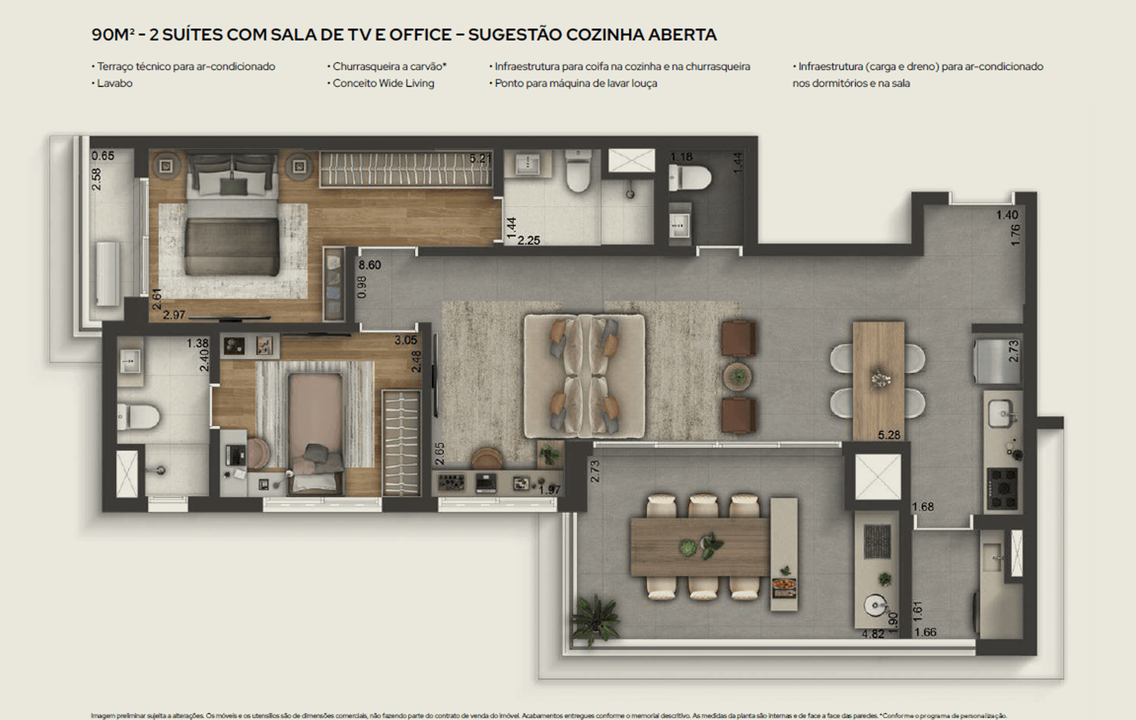 Planta 4 — Tons Klabin - Residencial