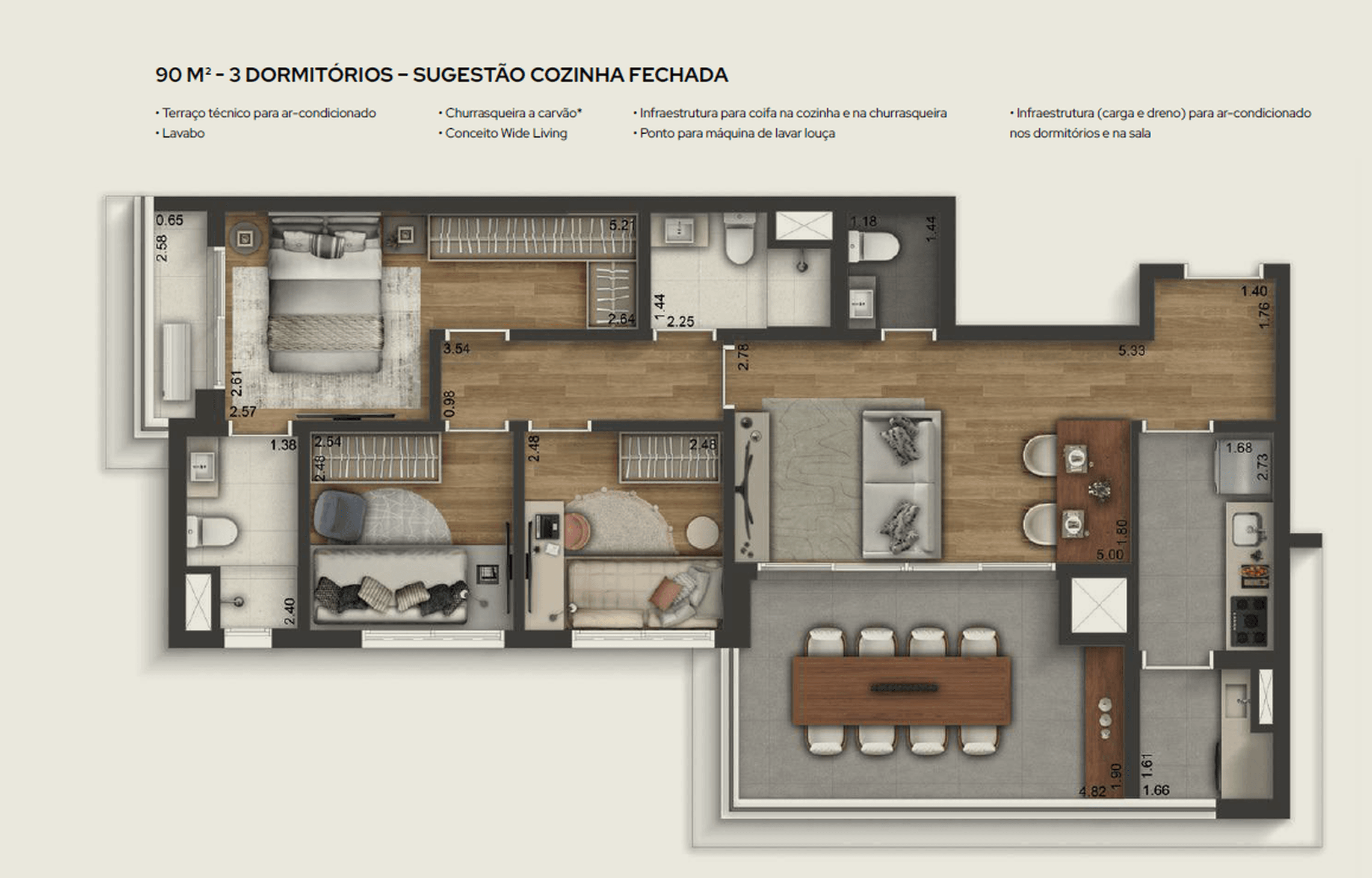 Planta 5 — Tons Klabin - Residencial