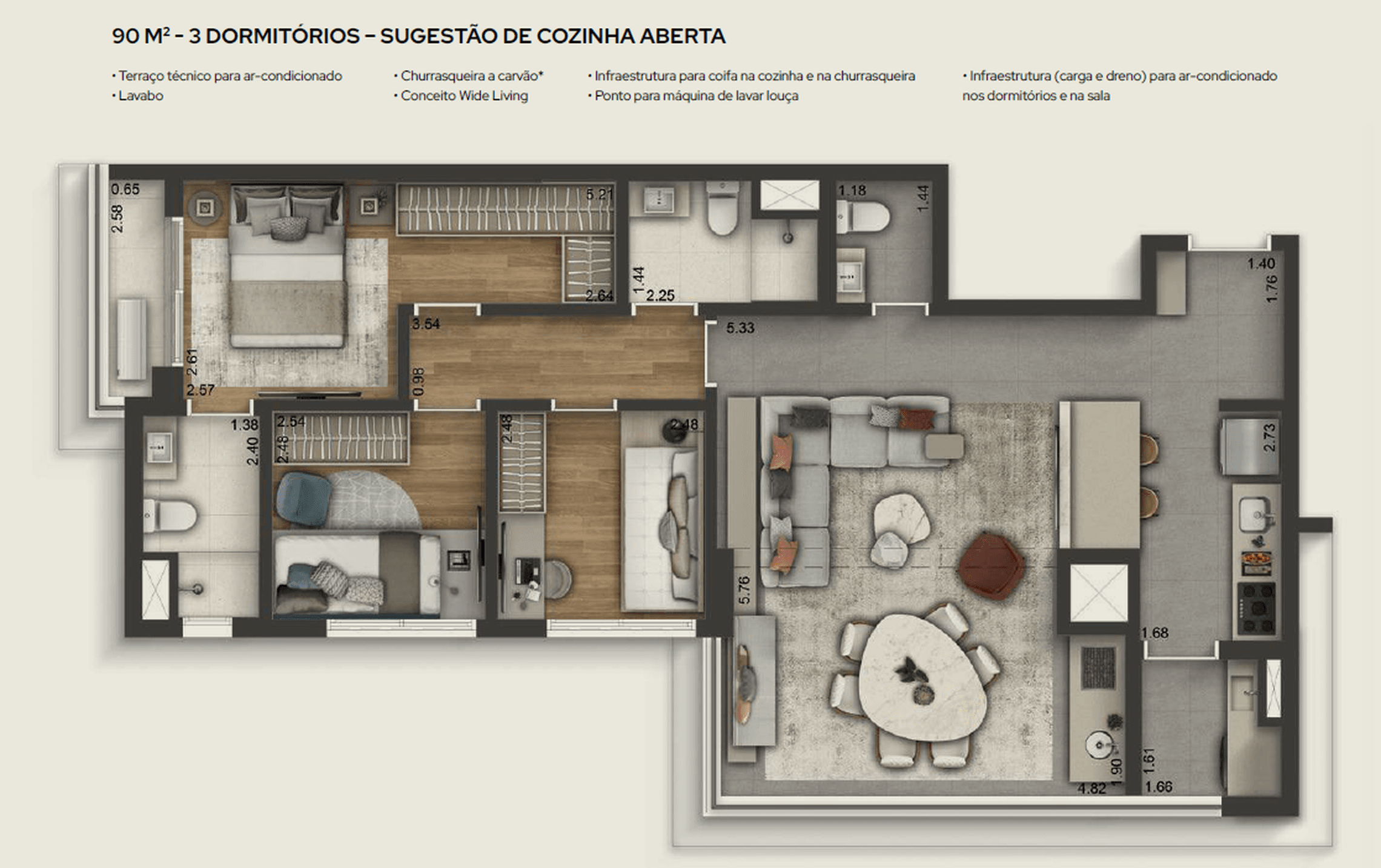 Planta 6 — Tons Klabin - Residencial