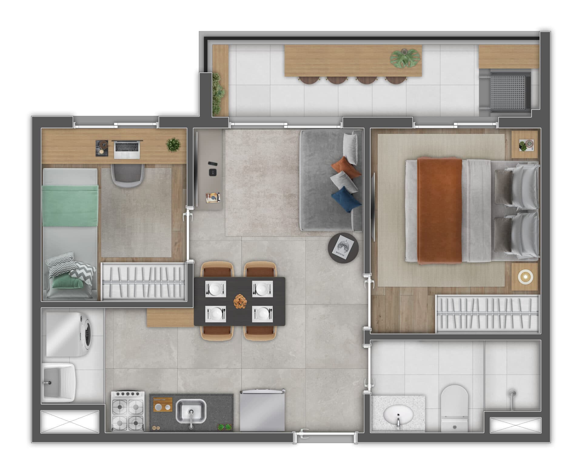 Planta 3 — Flow Vila Matilde - Residencial