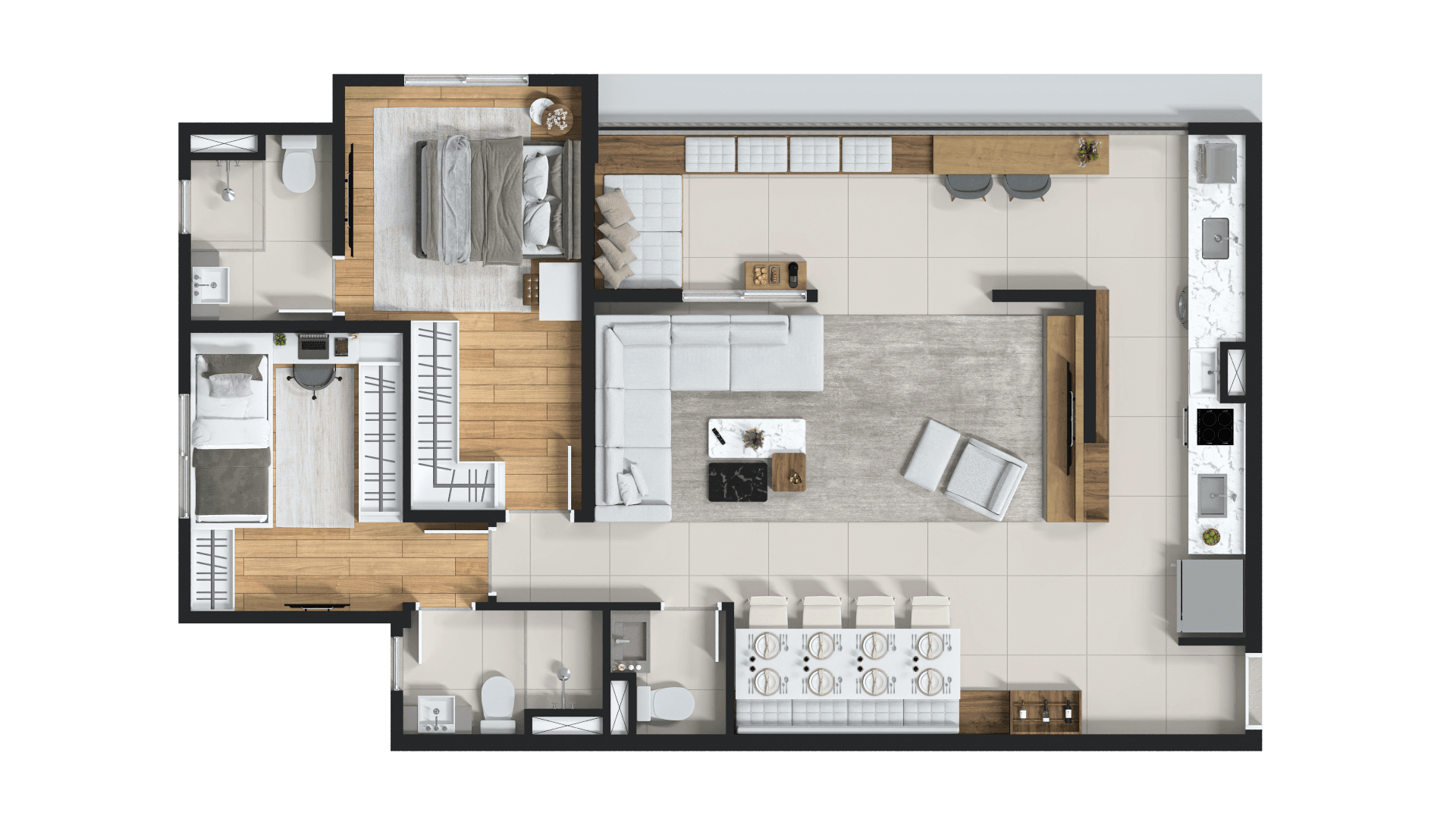 Planta 4 — Palatium Ipiranga