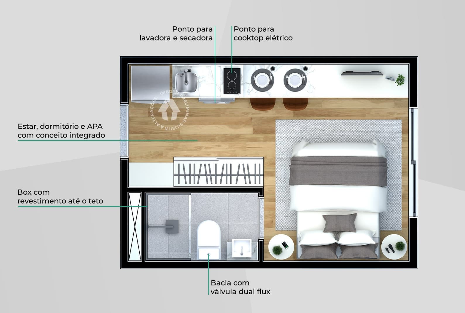 Planta 1 — Metrocasa Interlagos - NR