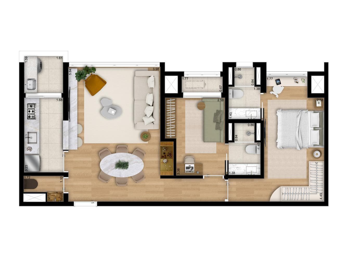 Planta 5 — Artur 73 - Residencial