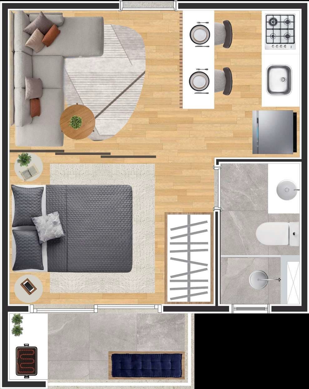 Planta 2 — Residencial Cristalino - Artur Alvim