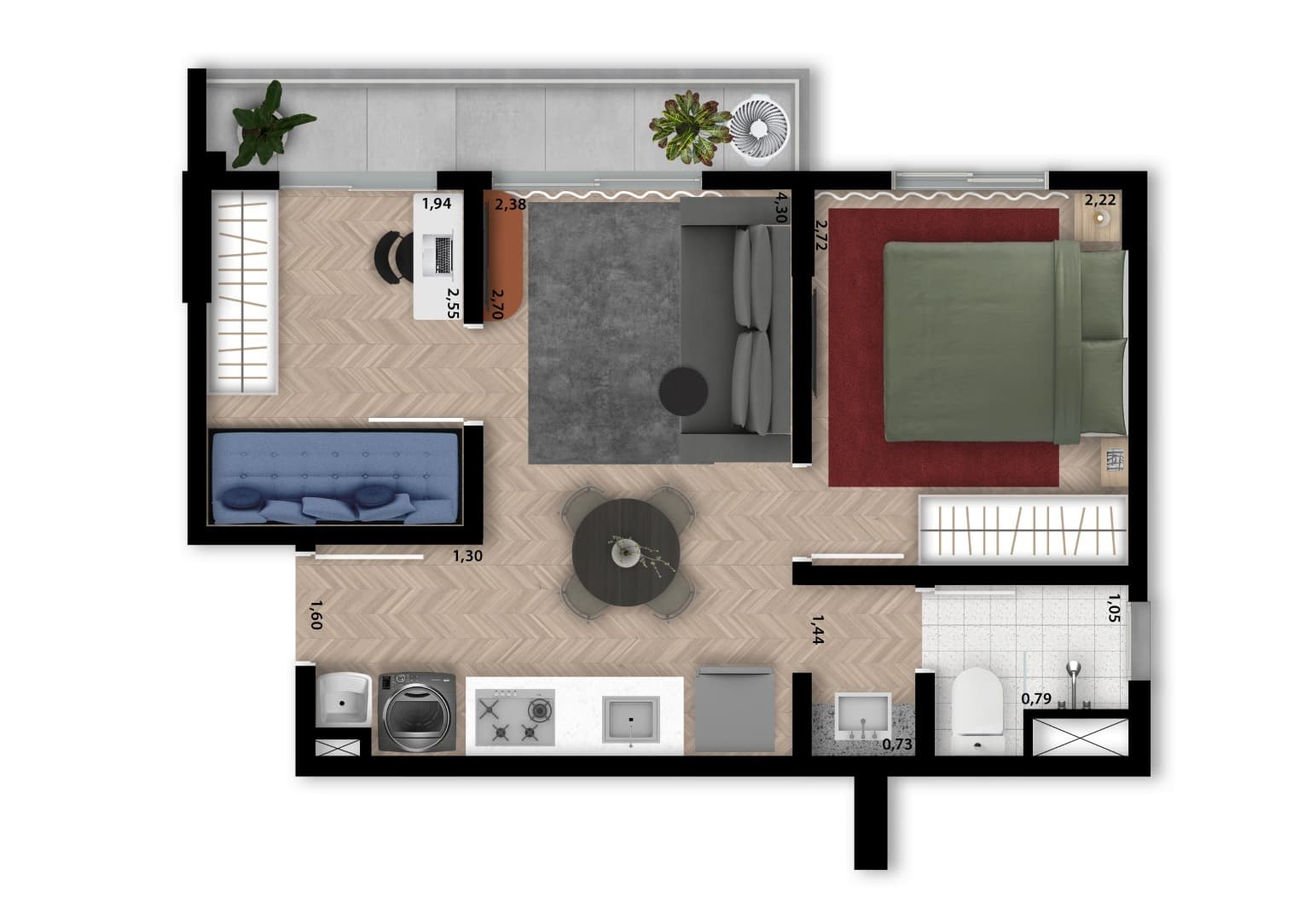 Planta 6 — Station Vila Madalena - Residencial