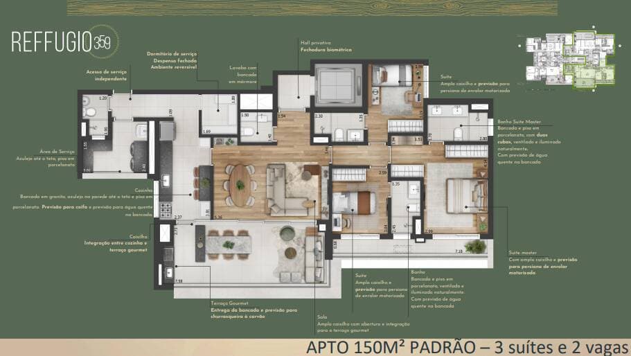 Planta 2 — Reffugio 359 - Residencial