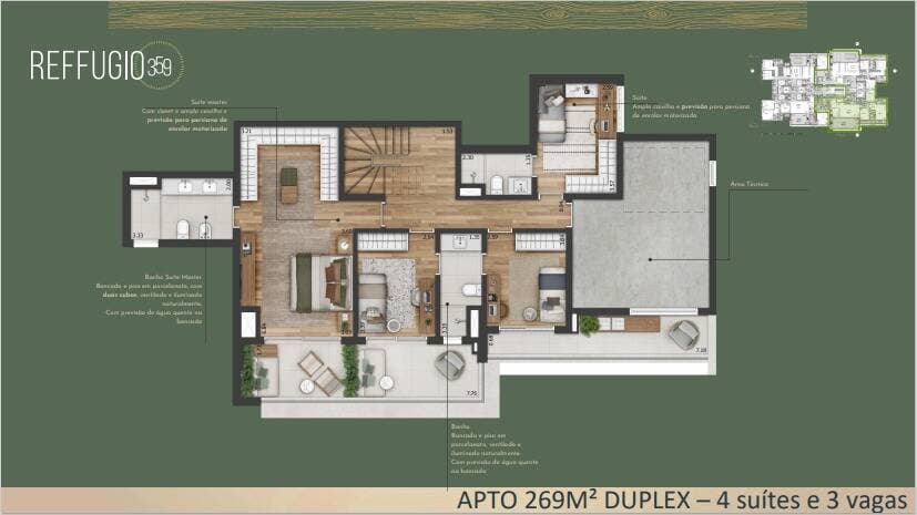 Planta 5 — Reffugio 359 - Residencial