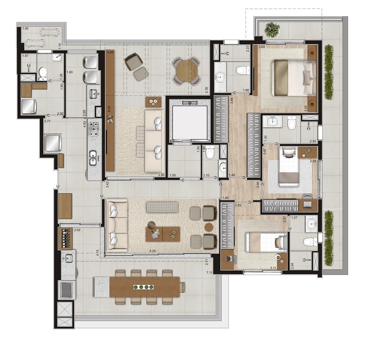 Planta 5 — Purity Moema