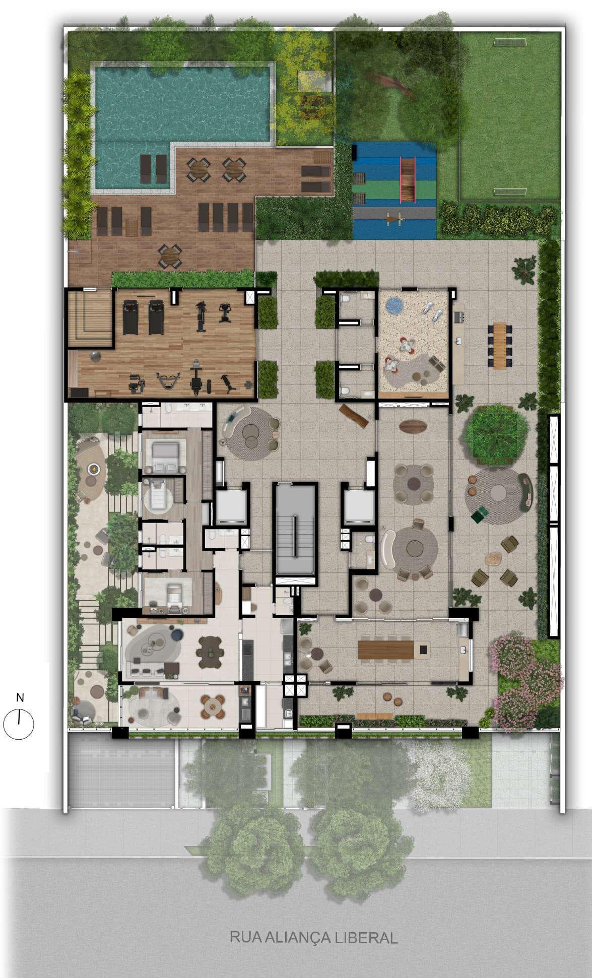 Planta 2 — 840 Aliança - Residencial