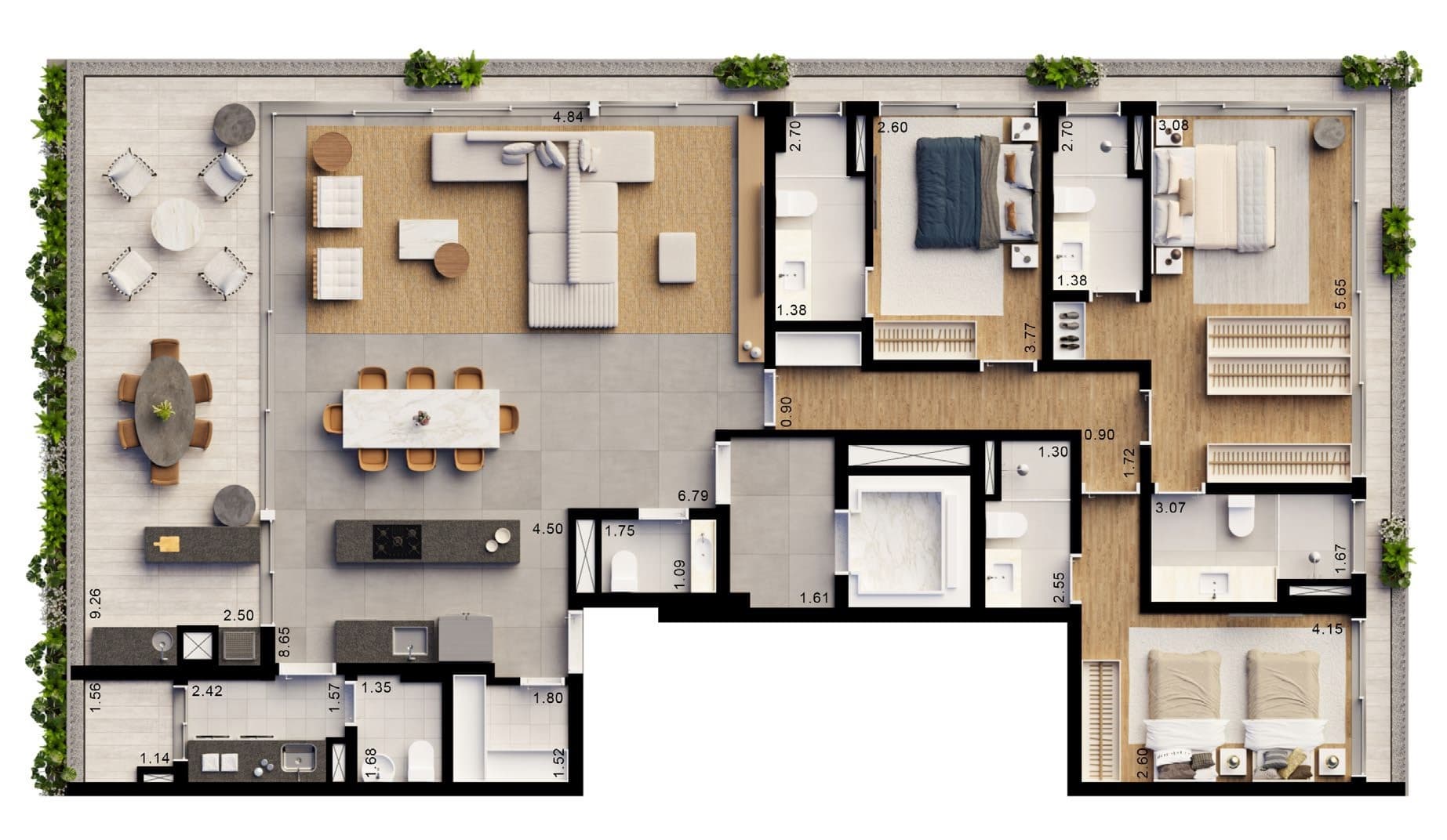 Planta 6 — Alter Alto de Pinheiros