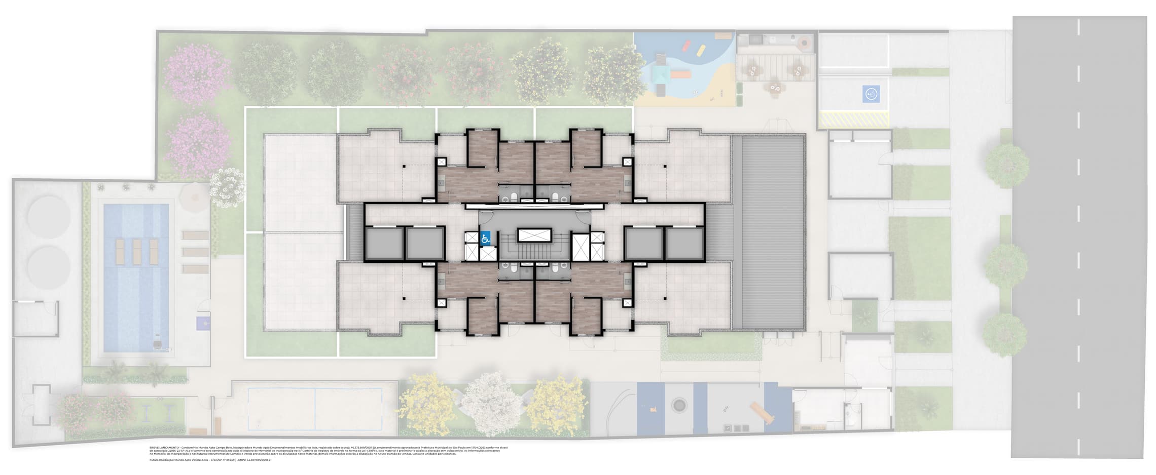 Planta 5 — Mundo Apto Campo Belo - Residencial