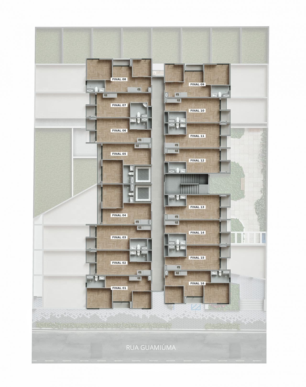 Planta 3 — Nurban Conceição - Residencial
