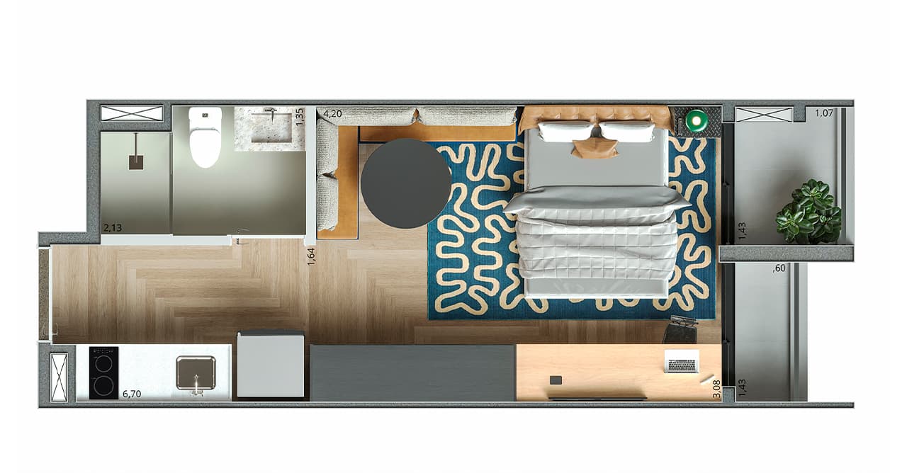 Planta 5 — Nurban Conceição - Residencial