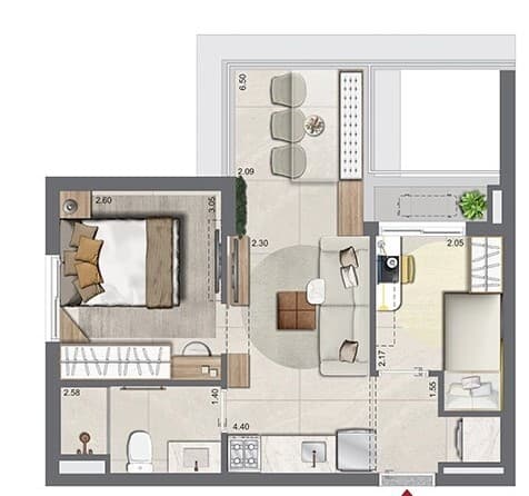 Planta 6 — Oriz by Plano&Plano - Residencial