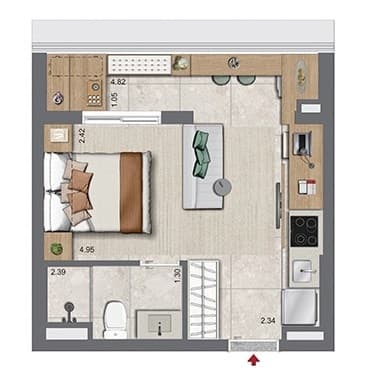 Planta 3 — Oriz by Plano&Plano - Residencial