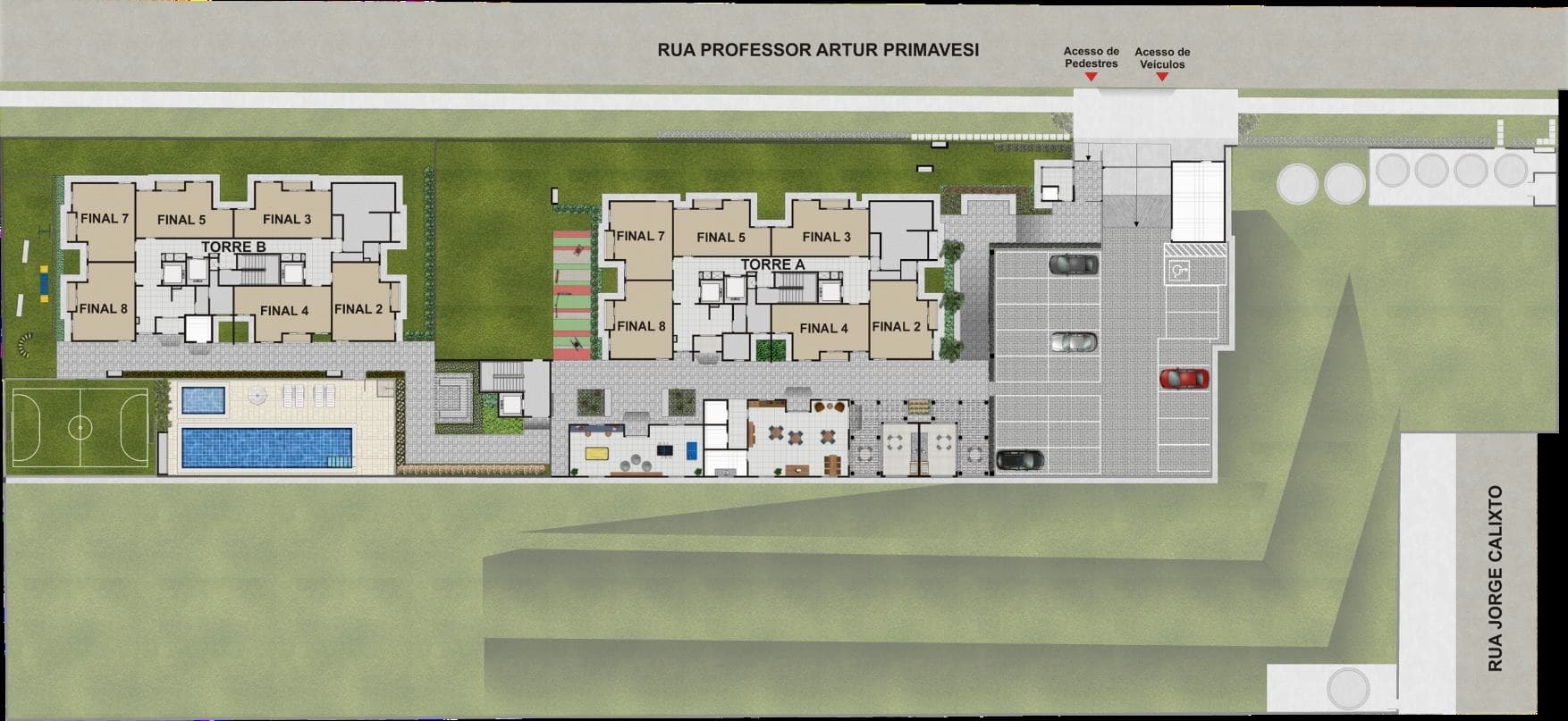 Planta 1 — Alto do Jardim Araucária