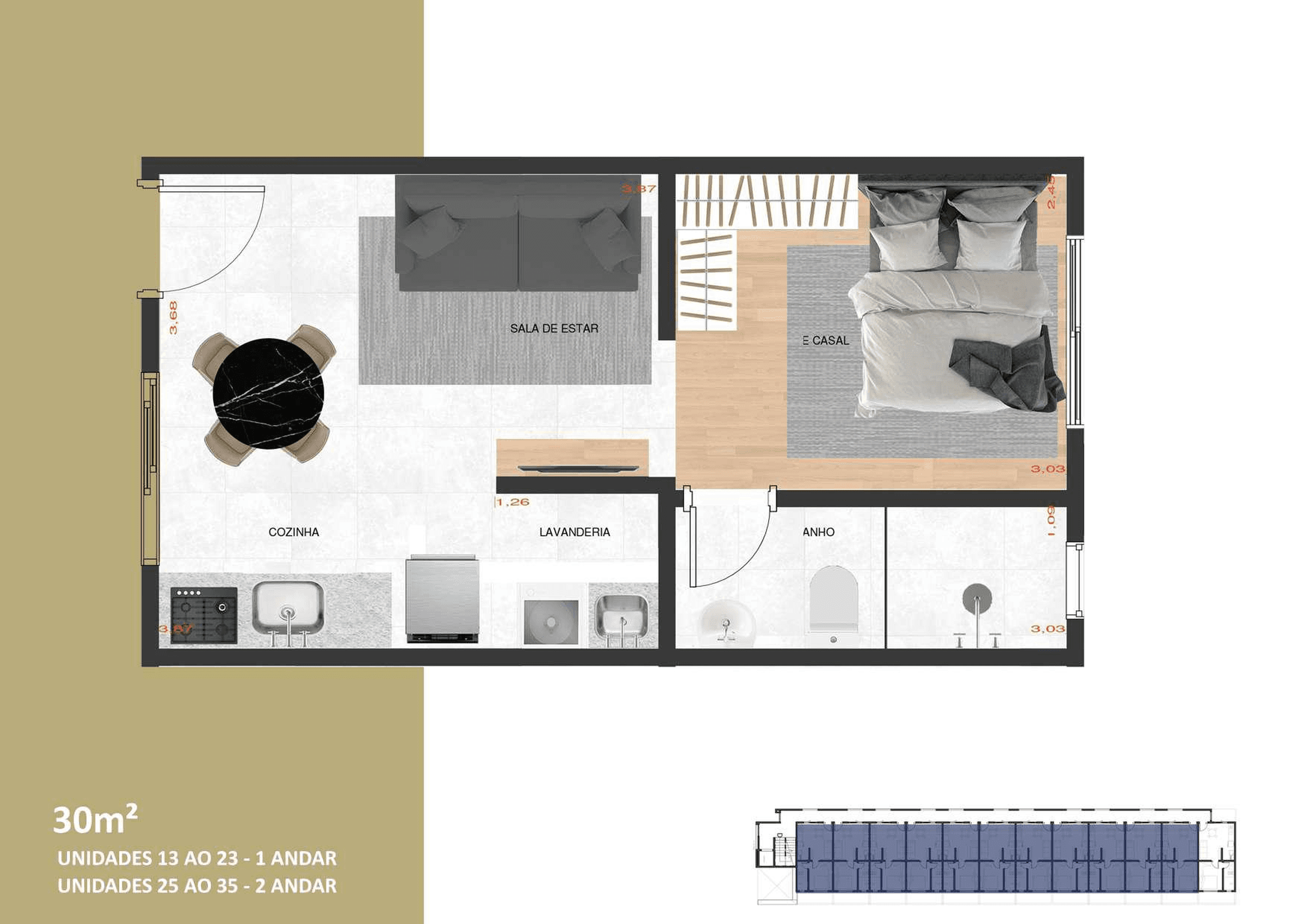 Planta 1 — Maria Virginia 569