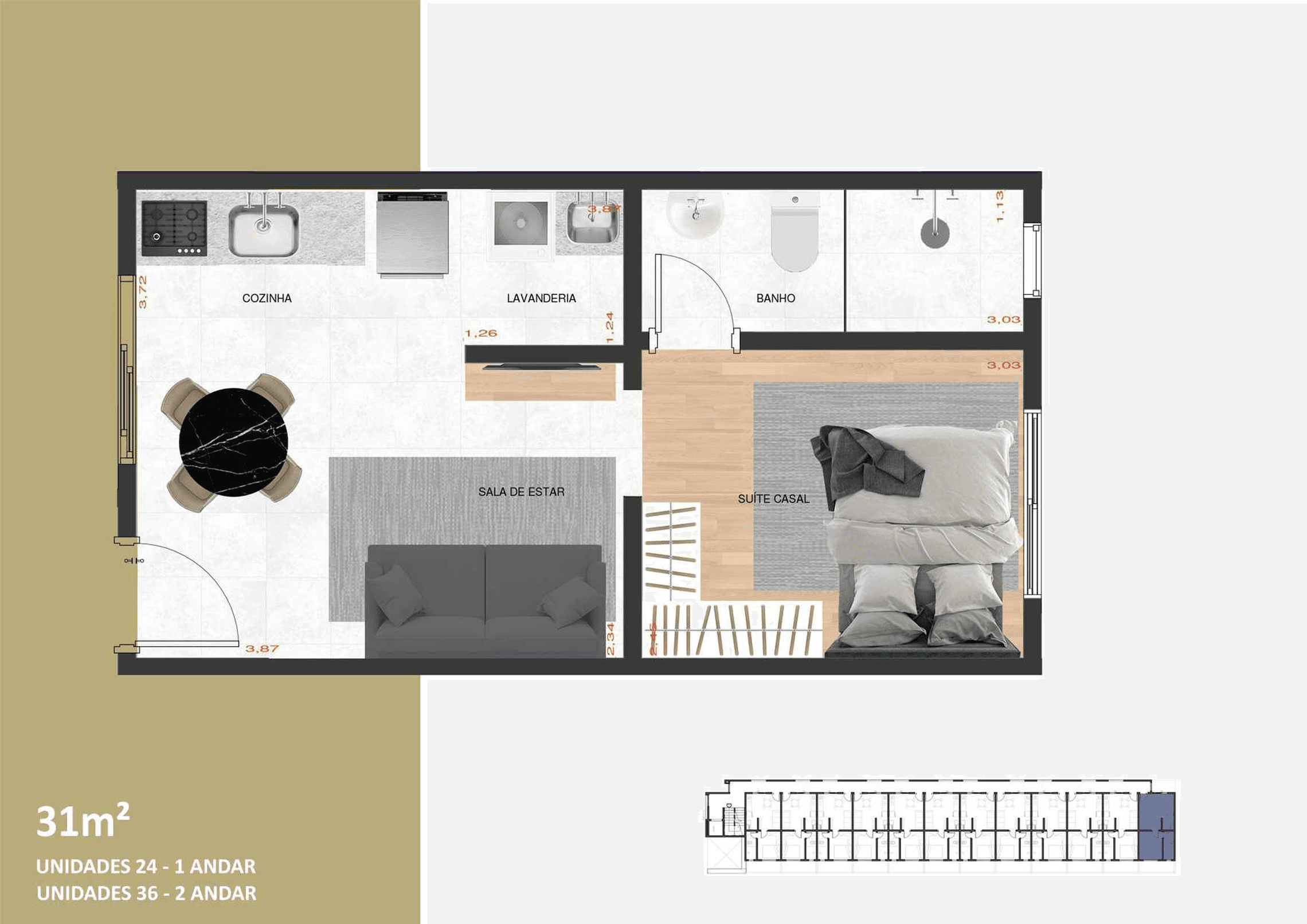 Planta 2 — Maria Virginia 569
