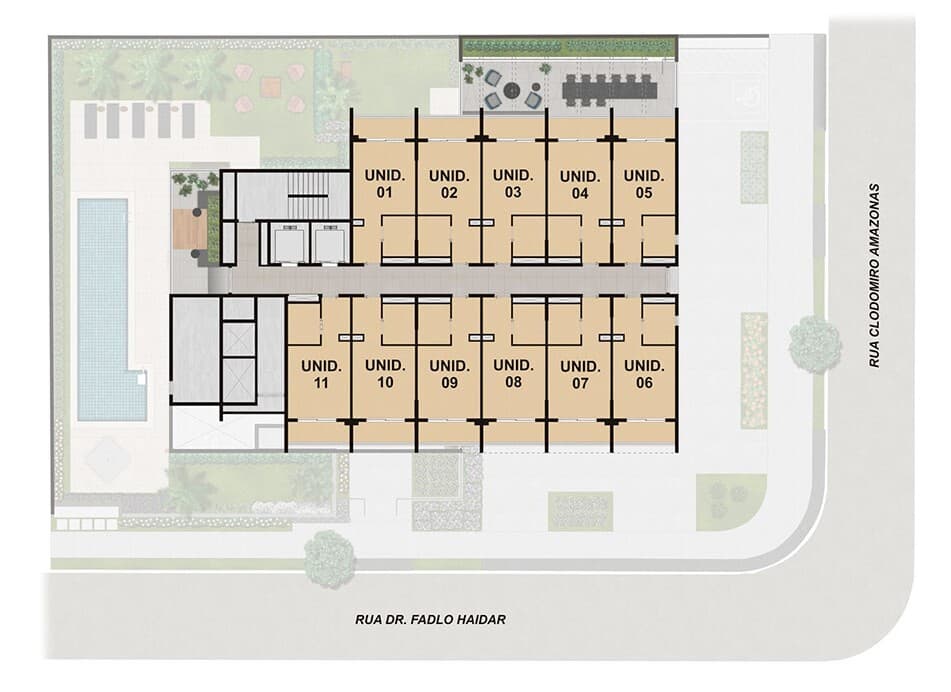 Planta 1 — Voxx Itaim - Residencial