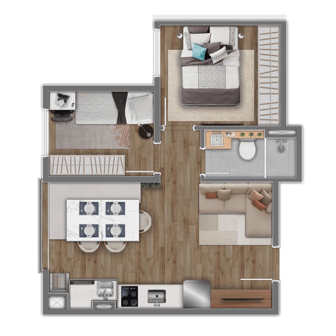 Planta 3 — Aura