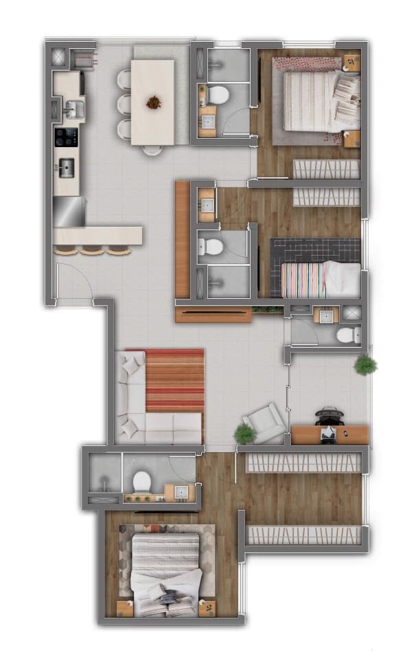Planta 6 — Aura