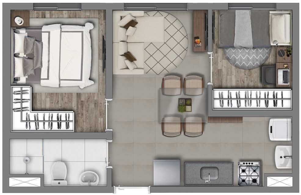 Planta 3 — Vivaz Prime Belenzinho