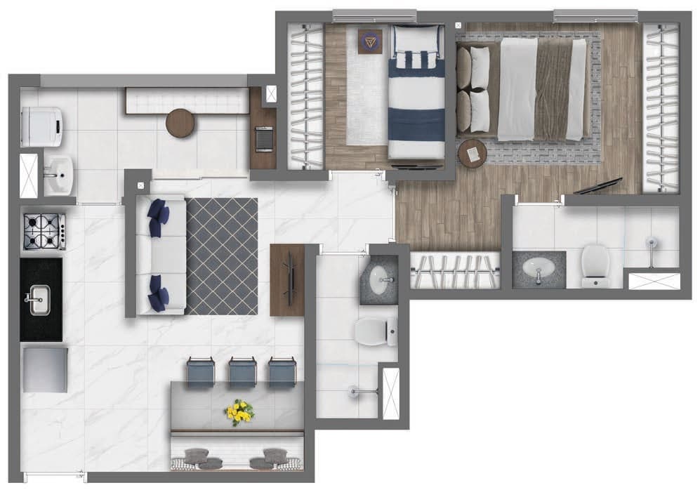 Planta 6 — Vivaz Prime Belenzinho