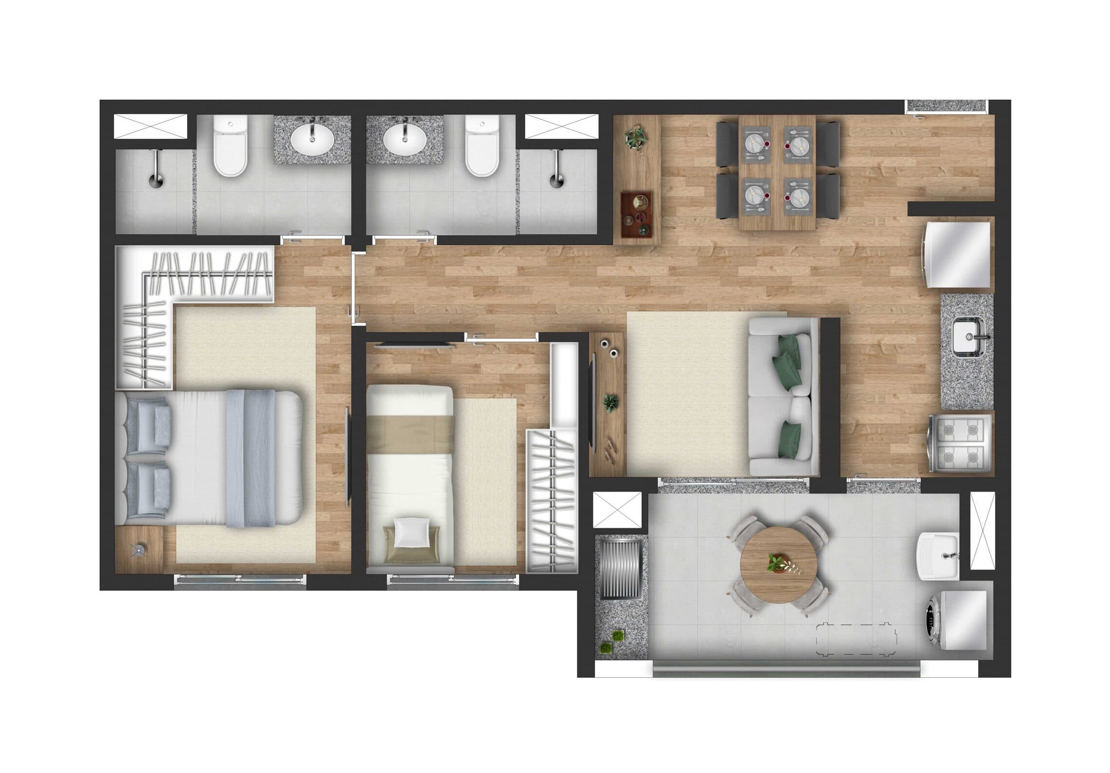 Planta 3 — Bios Veleiros