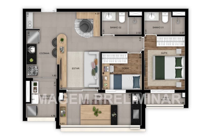 Planta 5 — Inspire Diálogo Home Resort
