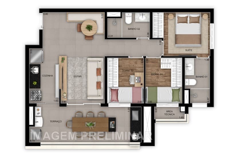 Planta 6 — Inspire Diálogo Home Resort