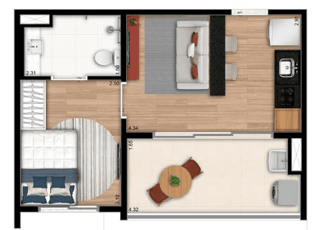 Planta 2 — The Collection Moema - NR