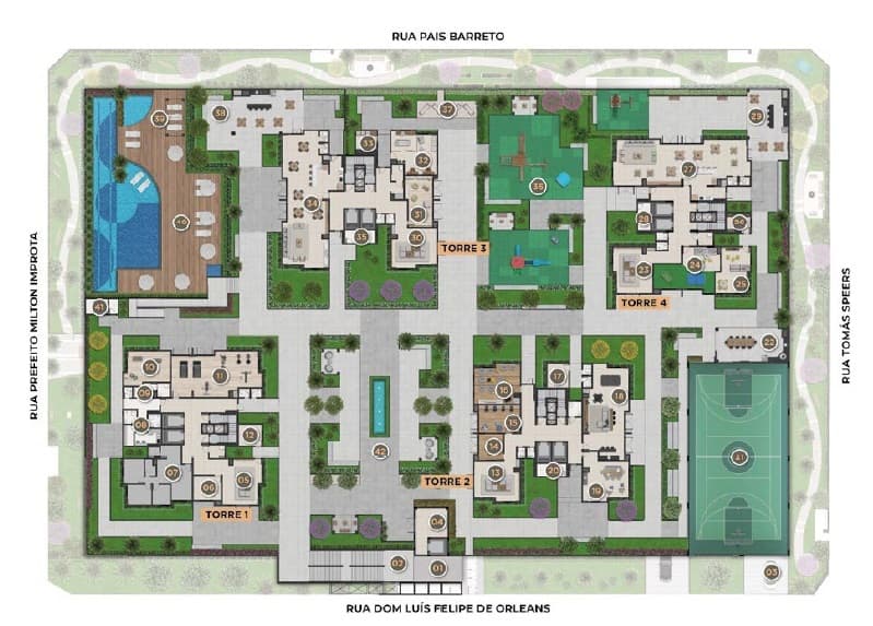 Planta 3 — Parque Orleans