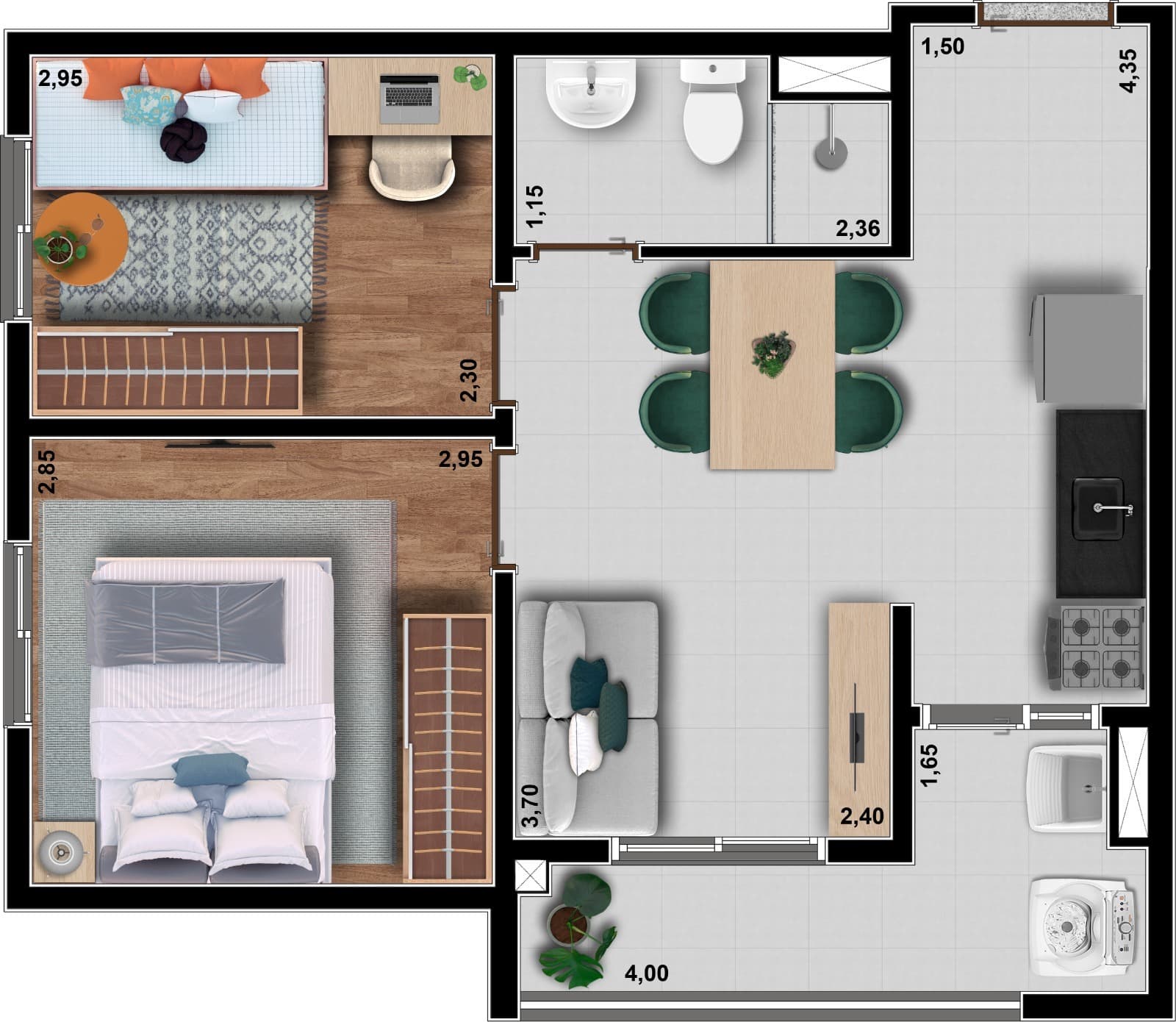 Planta 6 — Átrio